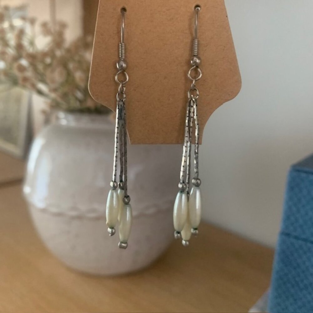 Boho Drop Earrings Dangle Earrings Minimalist 2” Lightweight Elegant